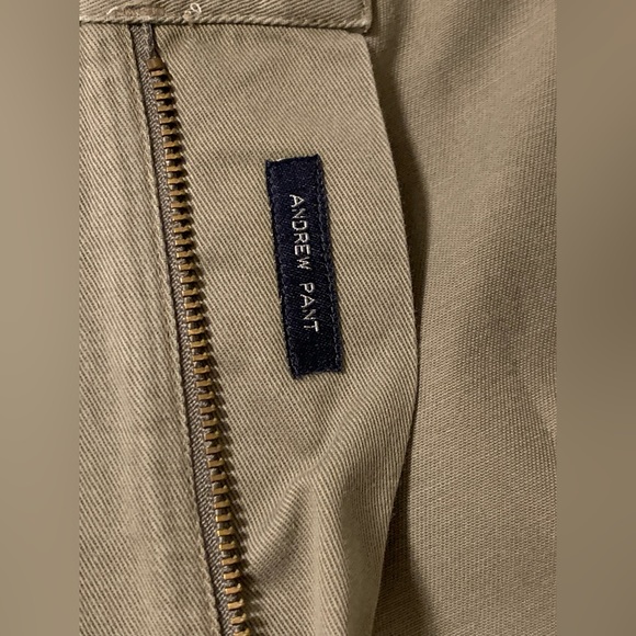 Polo Chino Ralph Lauren Mens Slacks Andrew Pant 36x30 - Picture 8 of 9